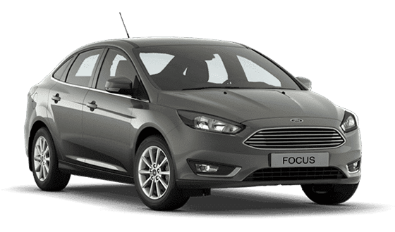 Ford Focus Седан 1.6 MT White and Black